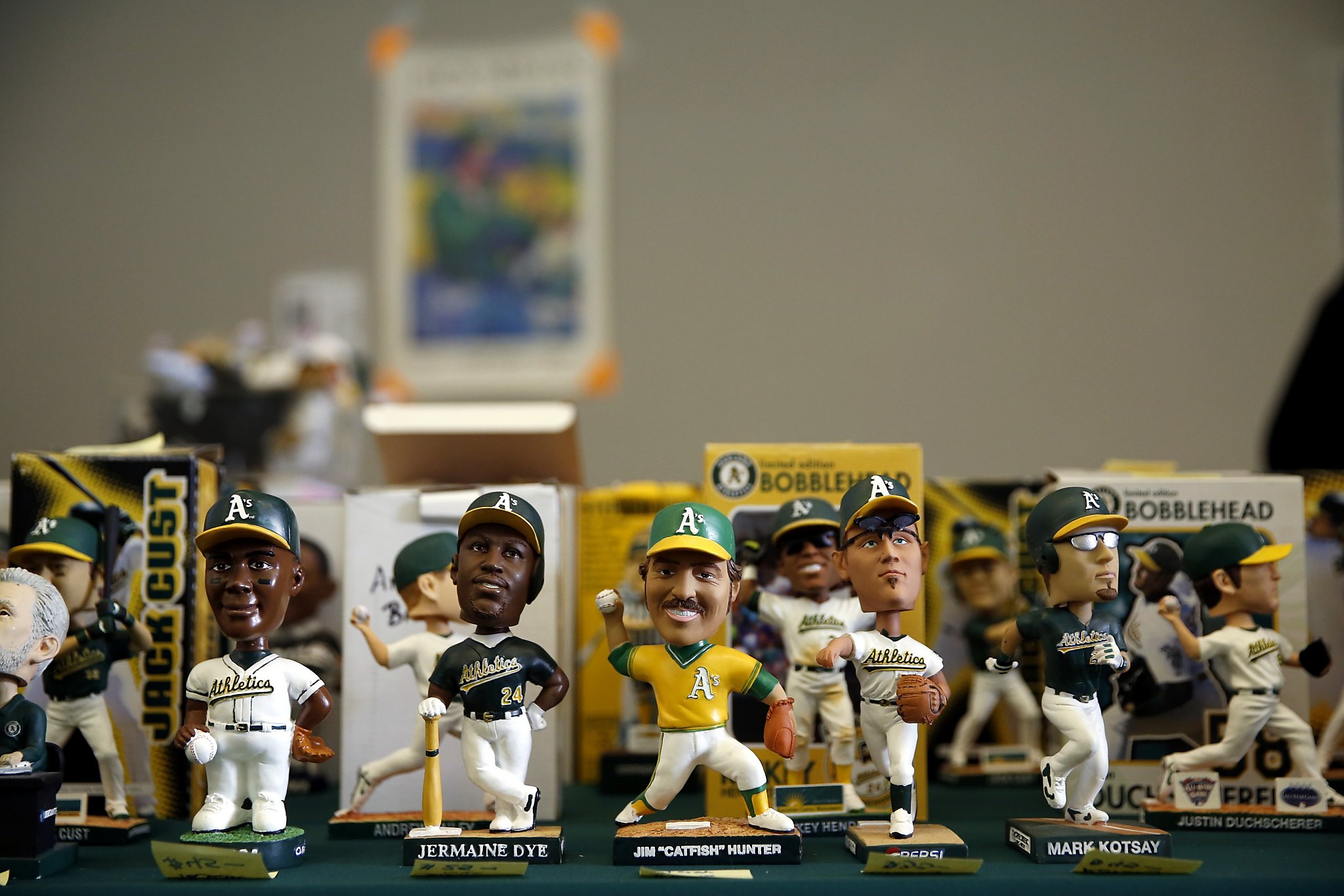 A's Bobbleheads, Oakland Athletics Figurines, A's Figure