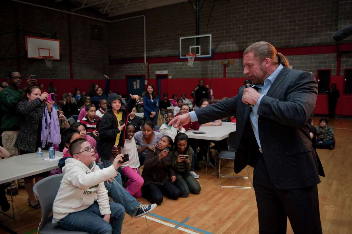 WWE performer and executive Paul "Triple H" Levesque talks in March 2011 at the Boys & Girls Club of Stamford. On January 25, 2016, Stamford, Conn.-based WWE announced it will roll out its Be a Star anti-bullying campaign at Boys and Girls Club venues nationally.