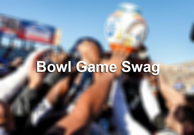 Bowl game swag