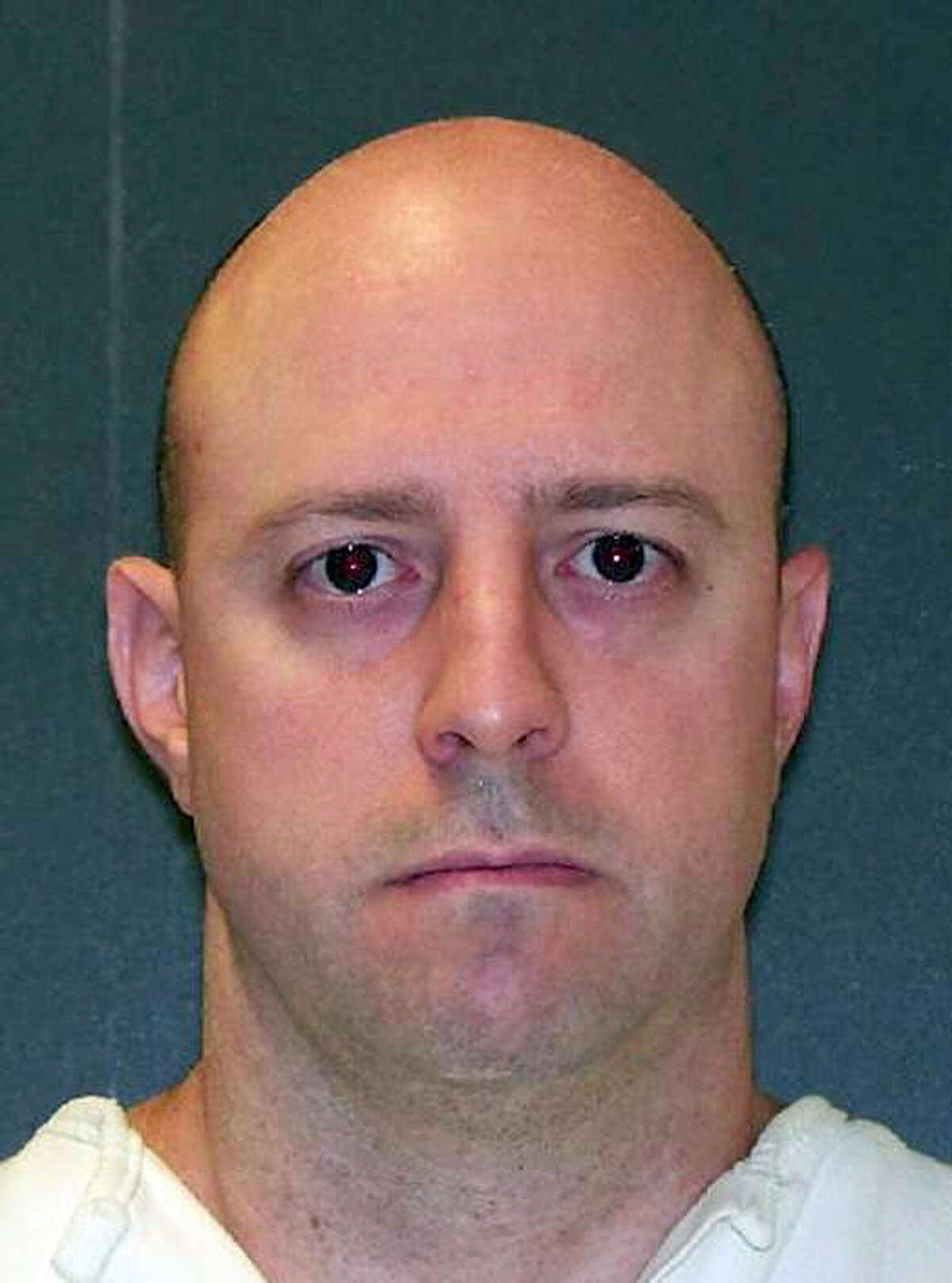 This undated photo provided by the Texas Department of Criminal Justice shows Texas inmate James Freeman. On Wednesday, Jan. 27, 2016, Freeman, 34, was set to die for killing Texas Parks and Wildlife Game Warden Justin Hurst during a March 17, 2007 a shootout. (Texas Department of Criminal Justice via AP)