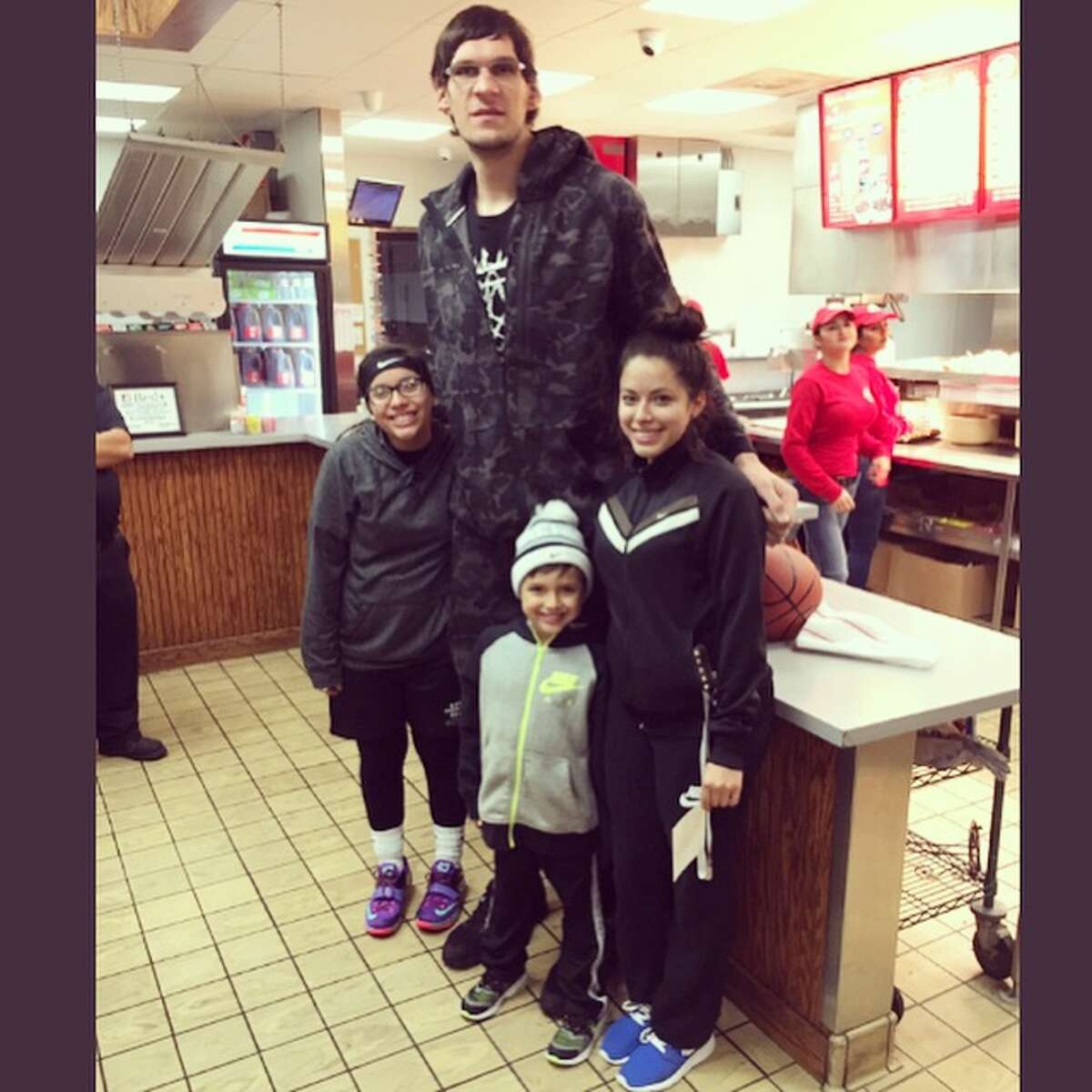 Boban Marjanovic Has Massive Hands And A Bigger Personality 