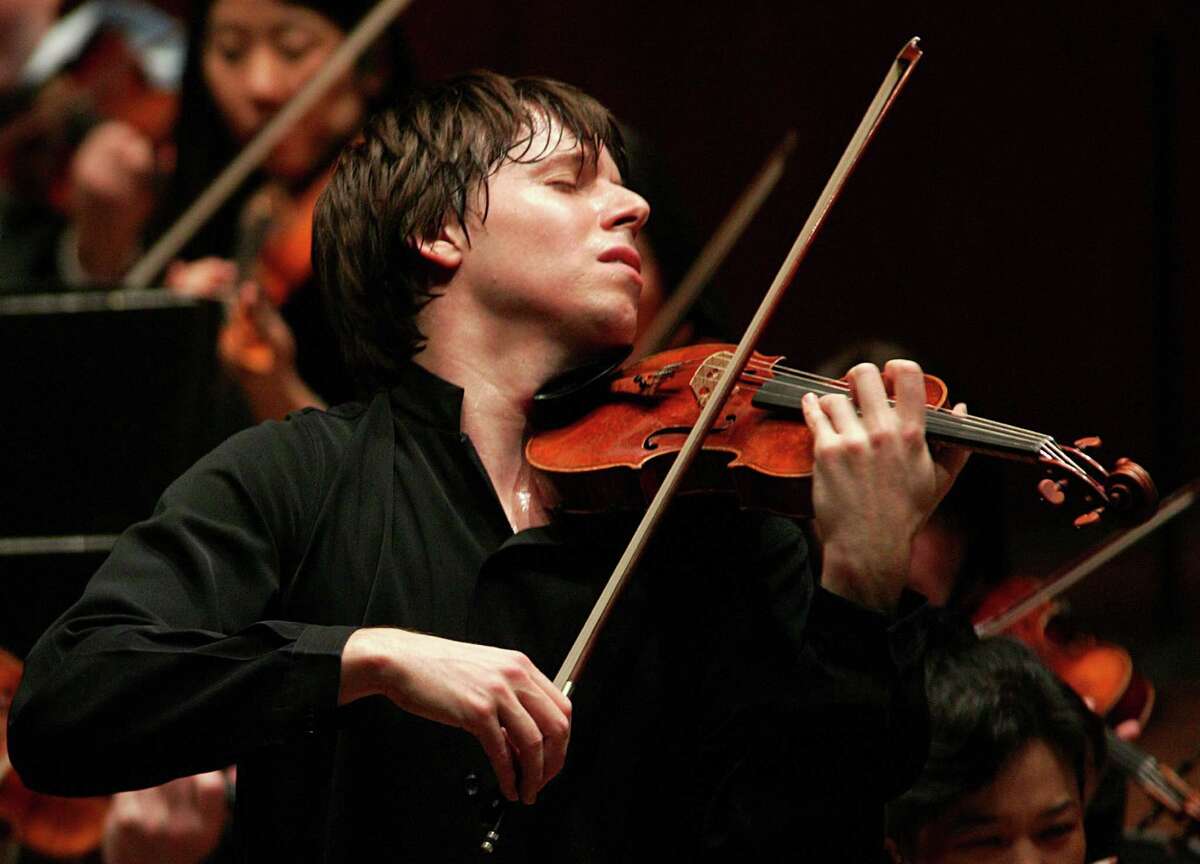 World-renowned violinist Joshua Bell makes his fourth San Antonio appearance Tuesday, in recital playing works by Vitali, Beethoven and Faure. Joshua Bell. Photo by Chris Lee