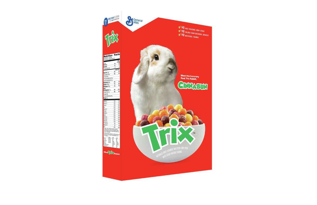 Local bunny hops onto cereal box