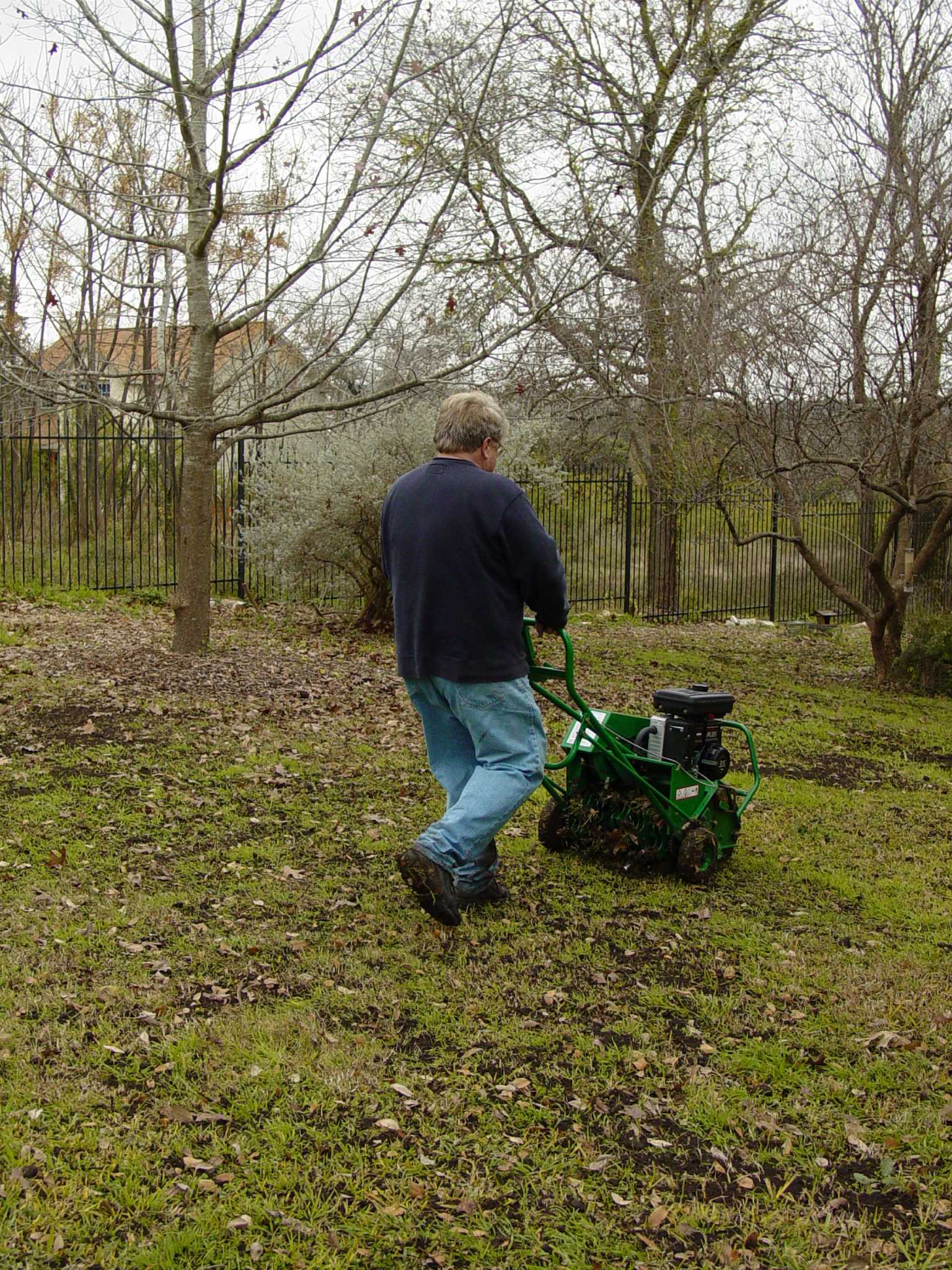 Now is the time to aerate and topdress your lawn