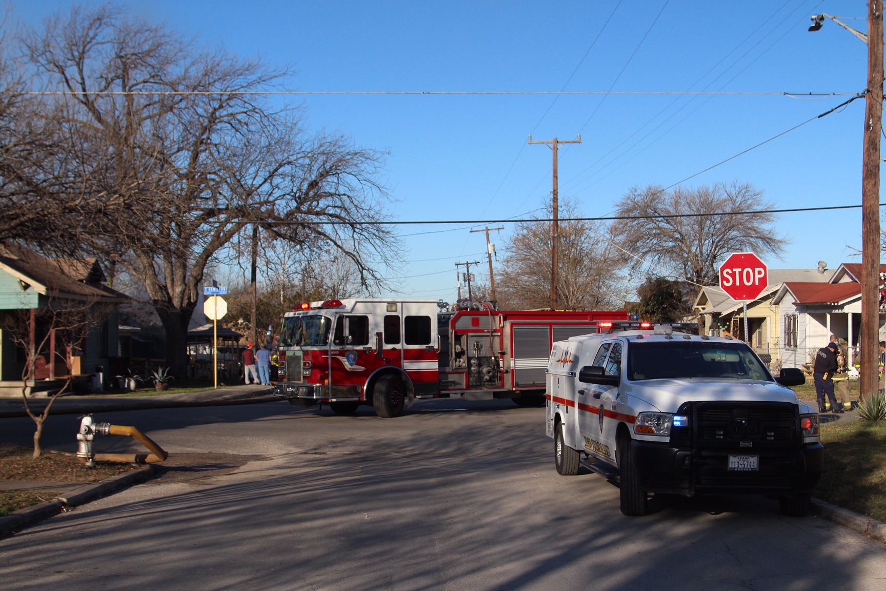 Fire destroys West Side home with 11 occupants