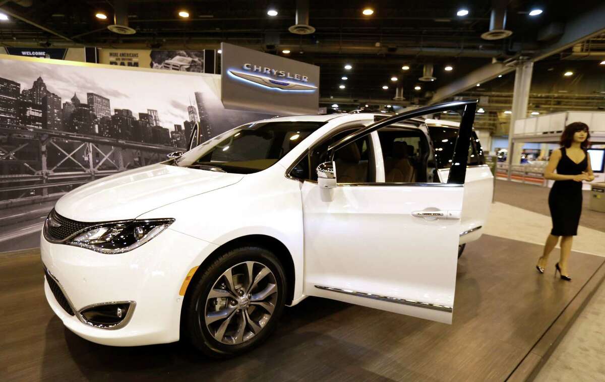 A Chrysler Pacifica at the Houston Auto Show in January. (Melissa Phillip/Houston Chronicle)