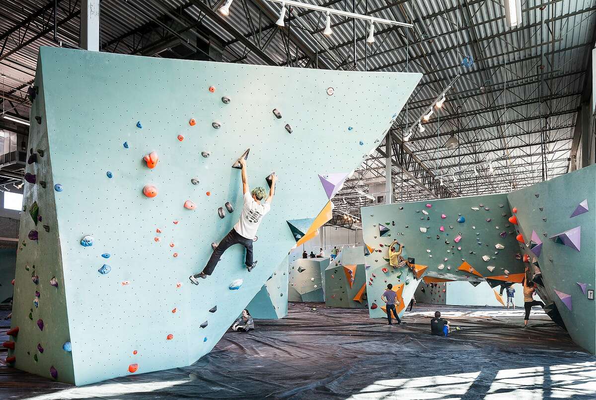 Photos The 'largest bouldering gym in the world' opens in Austin after