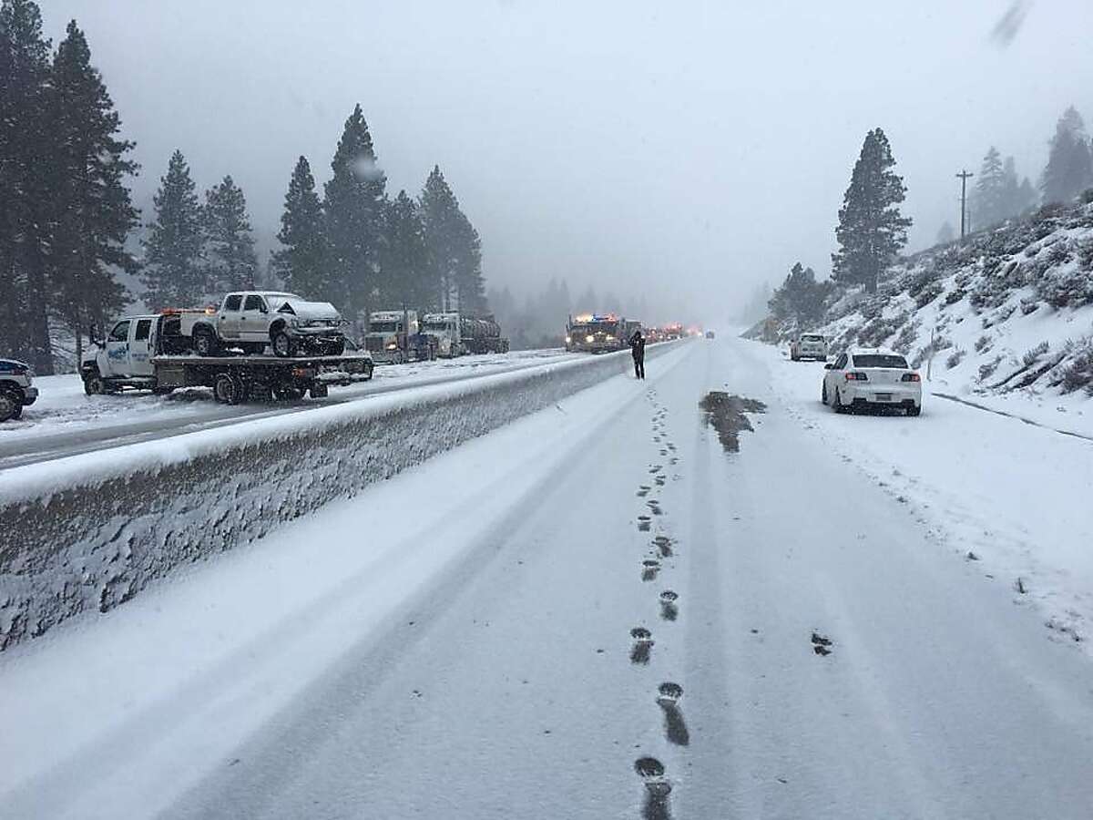 I-80 near Truckee reopens after 29-vehicle crash