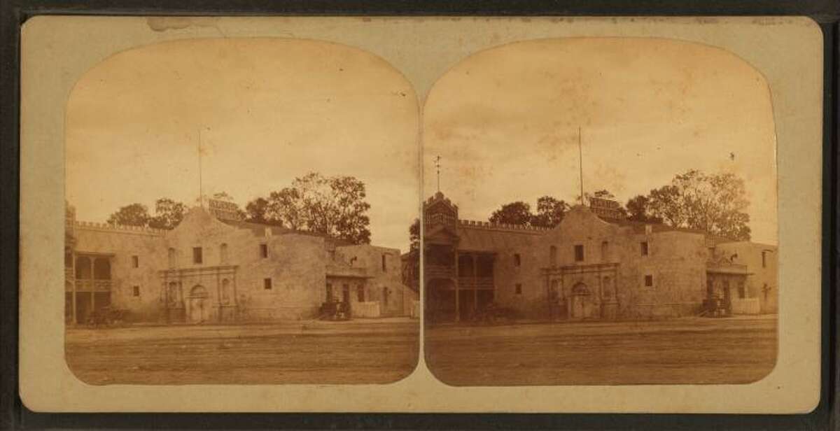 The AlamoStereoscopic view, 1876-1879