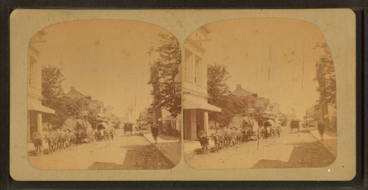Commerce StreetStereoscopic view, 1876-1879
