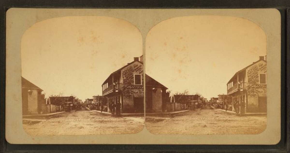 Commerce StreetStereoscopic view, 1876-1879