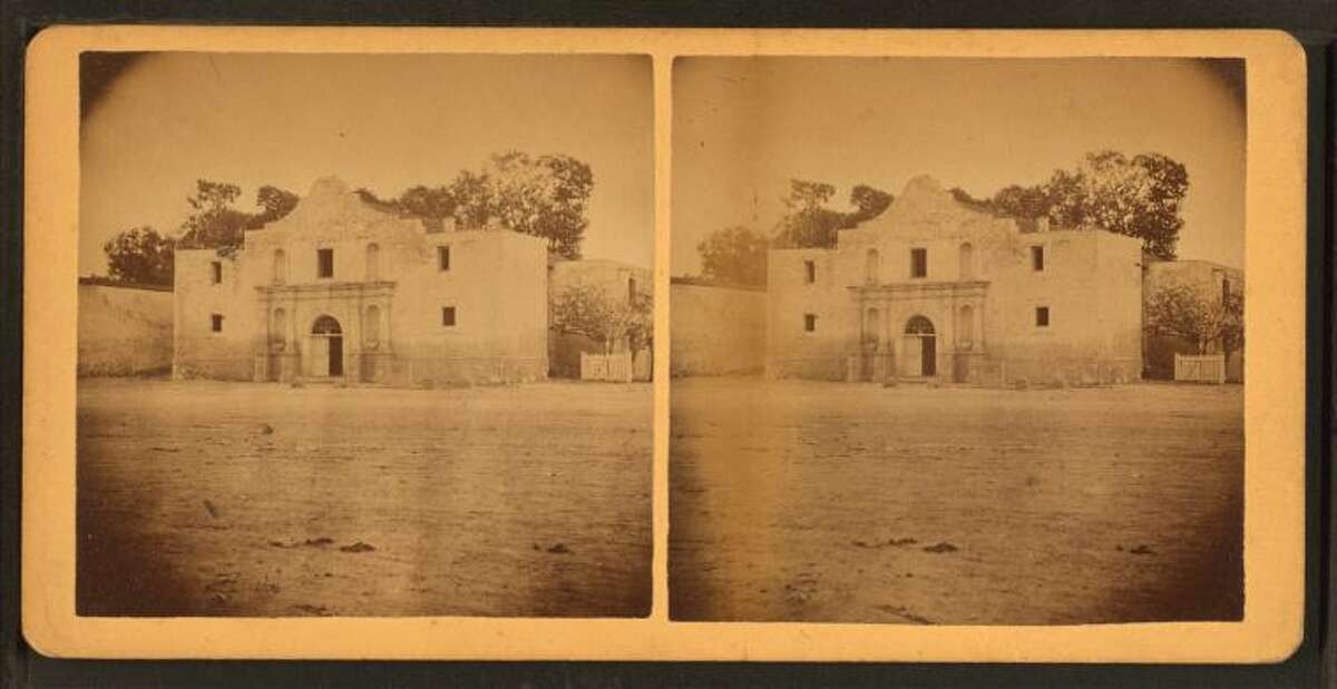 The AlamoStereoscopic view, 1876-1879