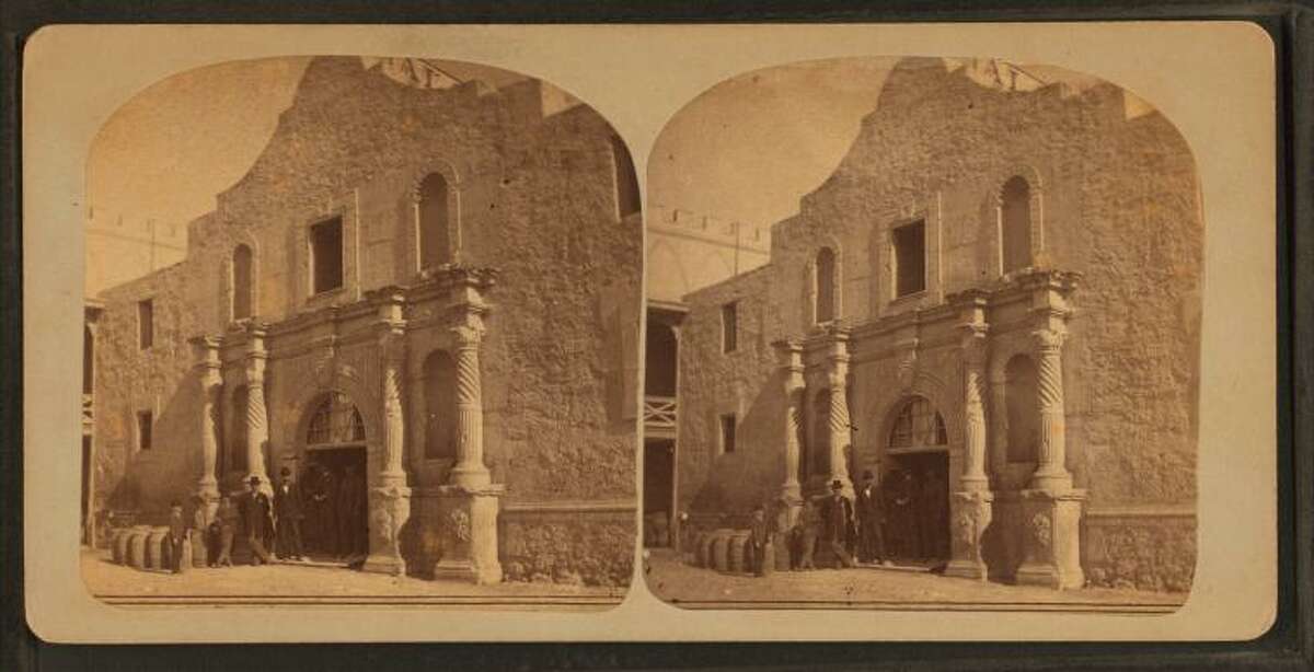 The AlamoStereoscopic view, 1876-1879