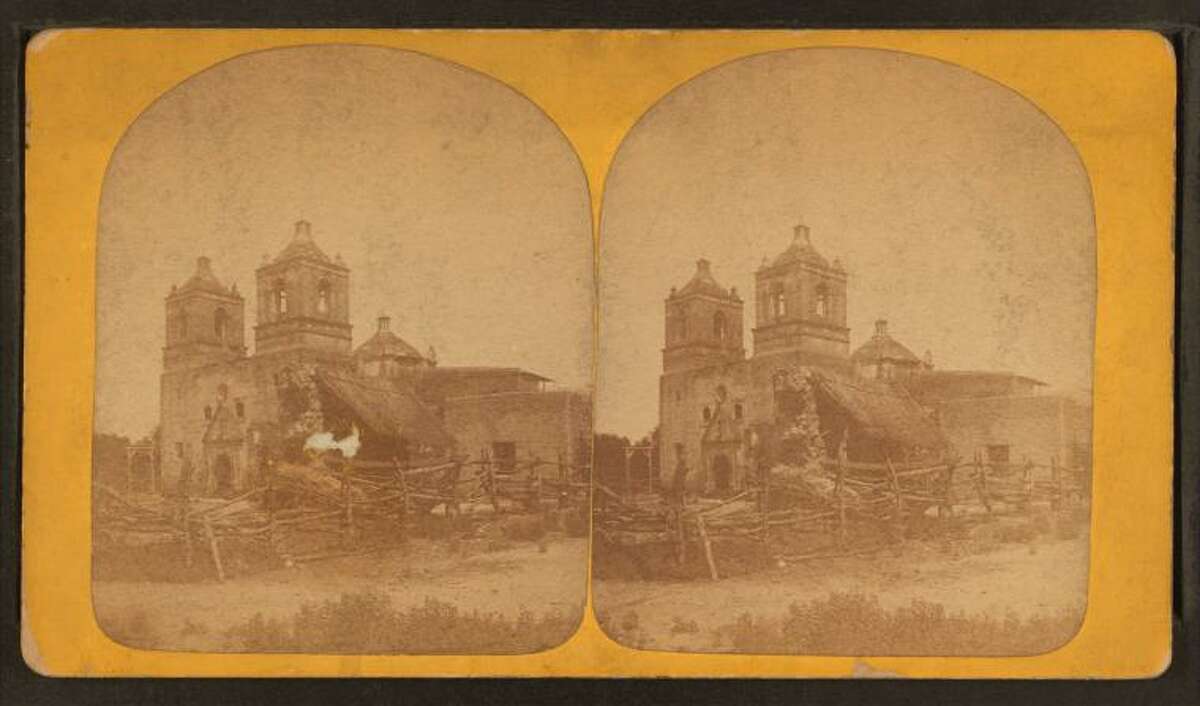 La Purissima Concepcion de Acuna MissionStereoscopic view, 1876-1879