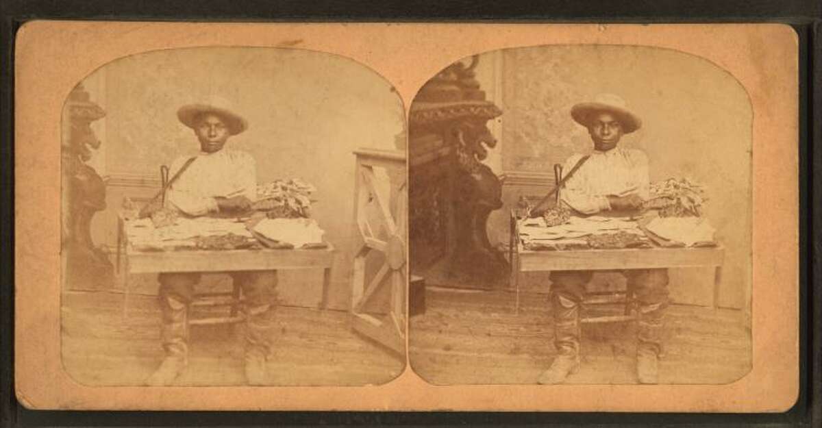 Mexican selling candyStereoscopic view, 1876-1879