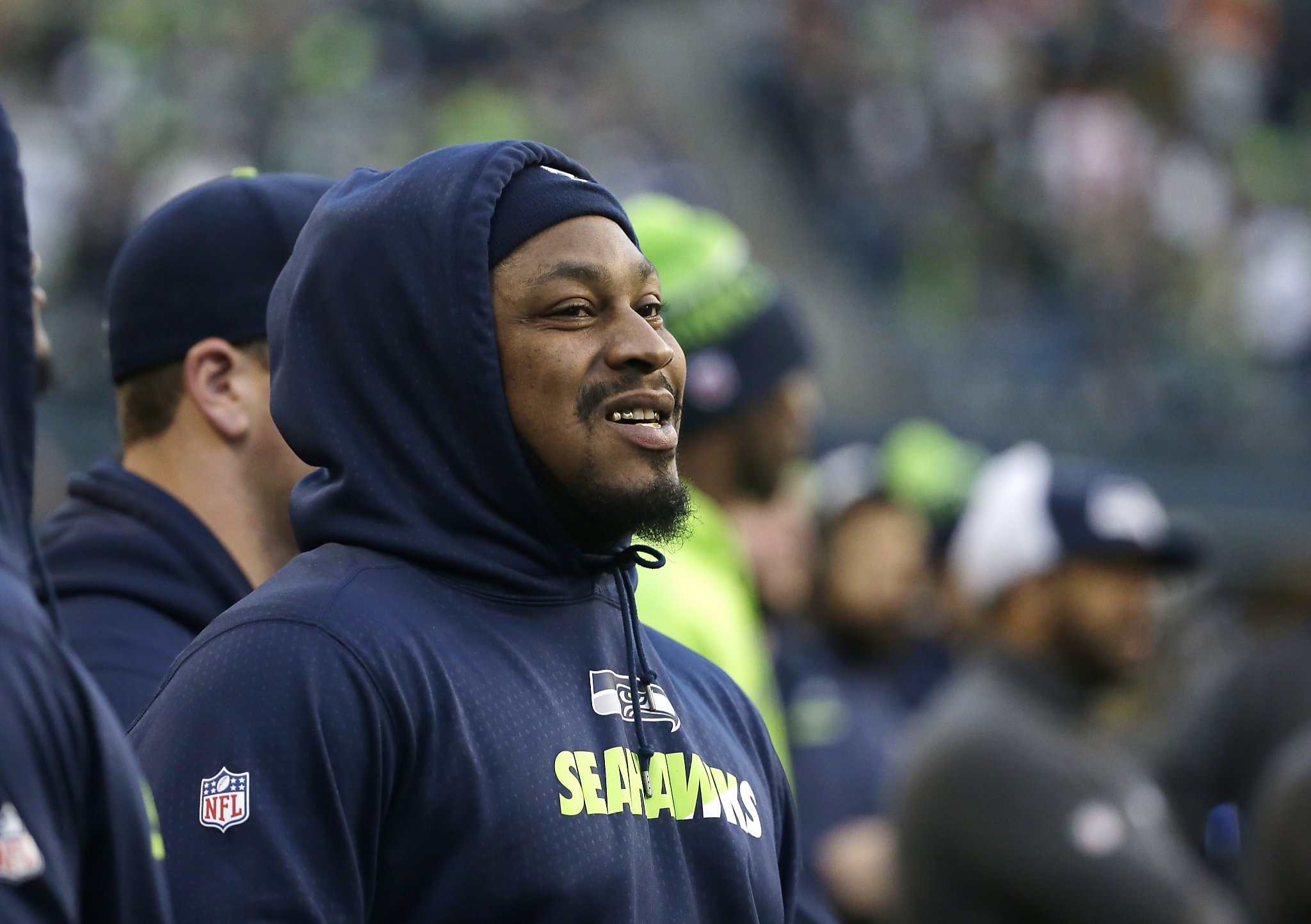 Marshawn Lynch starts retirement by 'ghost riding' a camel