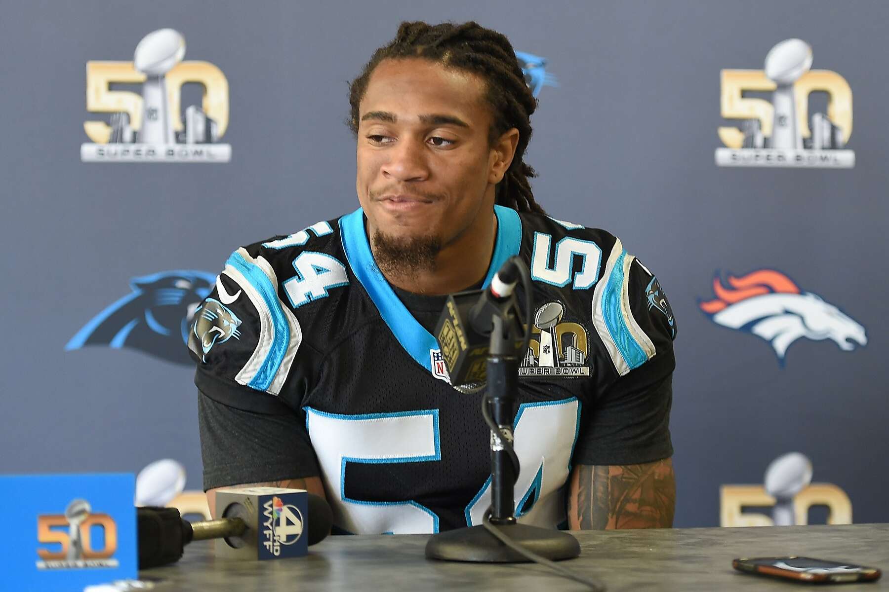 Panthers' Shaq Thompson to play Super Bowl with brother on mind