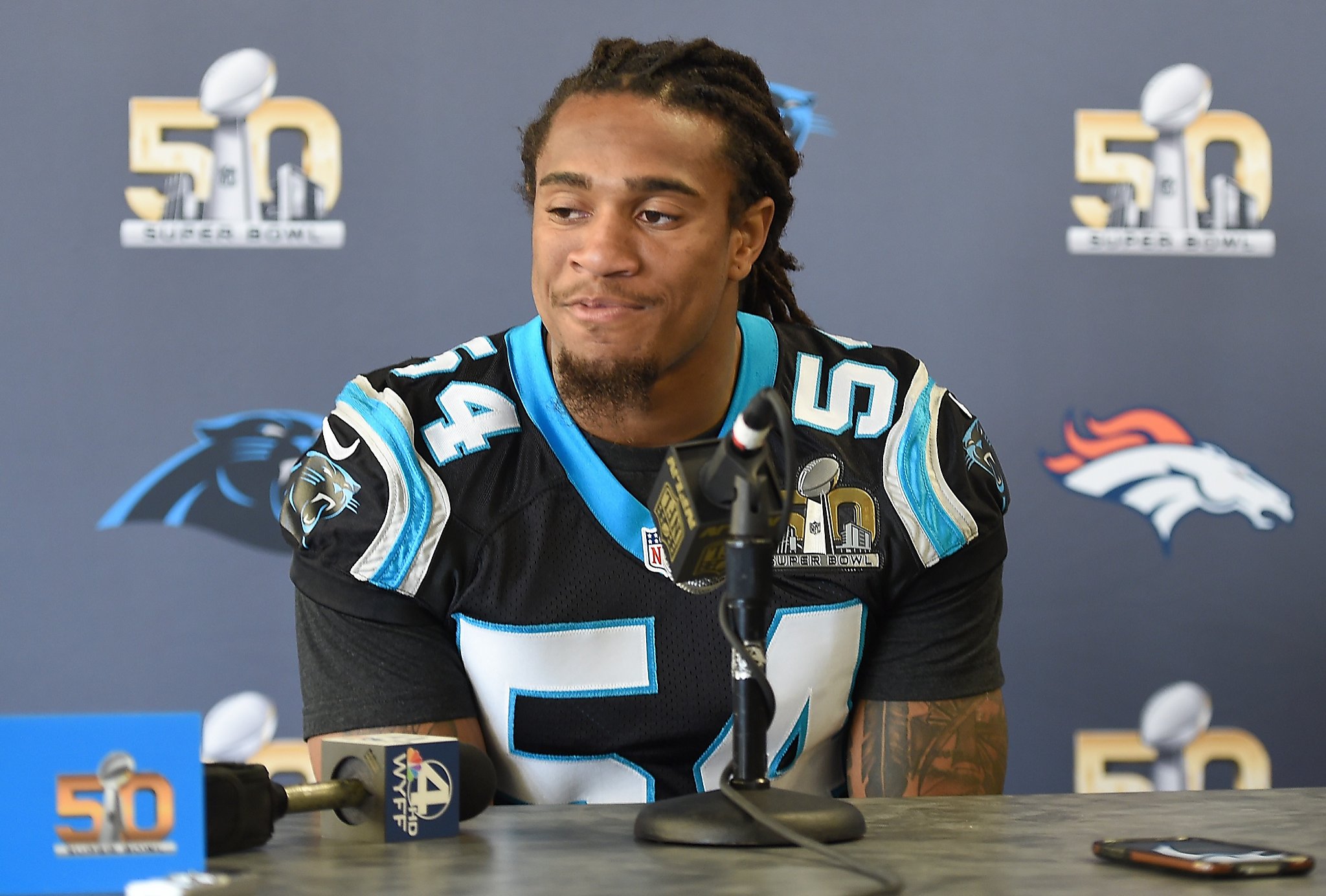 Panthers' Shaq Thompson to play Super Bowl with brother on mind