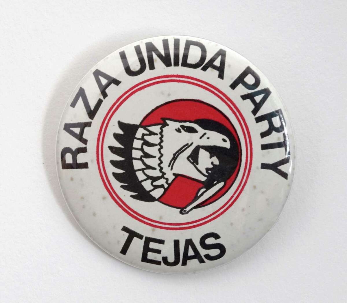 La Raza Unida Party Paraphernalia, 1970s Courtesy Raza Unida Party Records, Nettie Lee Benson Latin American Collection, The University of Texas at Austin