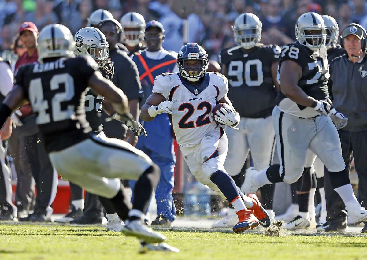 November 9, 2014: Denver Broncos running back Ronnie Hillman (23