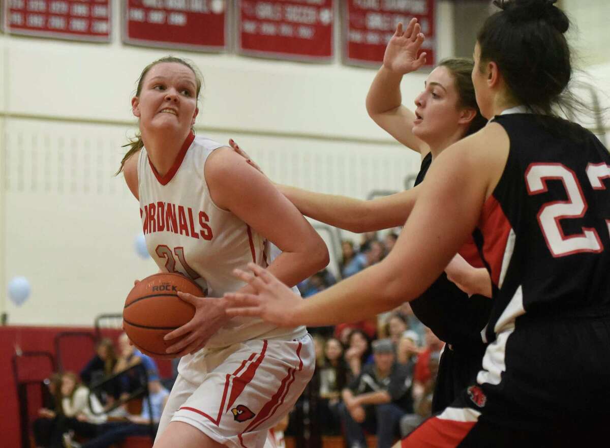 Greenwich’s Abbie Wolf recently scored her 1,000th career point.