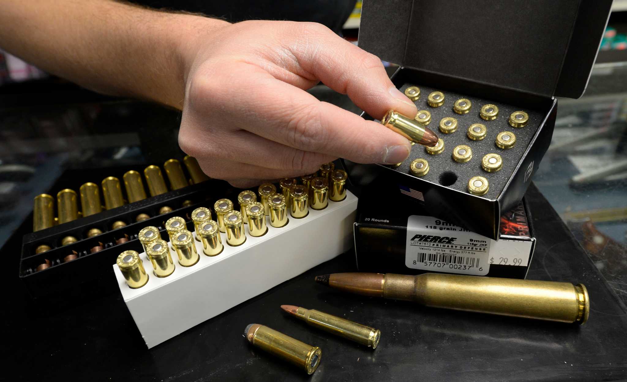 Ammo database developed at less than bullet speed