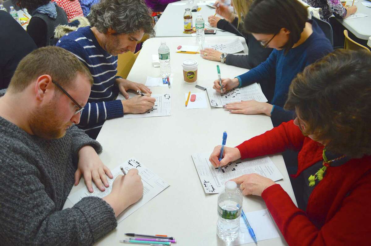 Word games Unlocking puzzles at library’s crosswords tourney