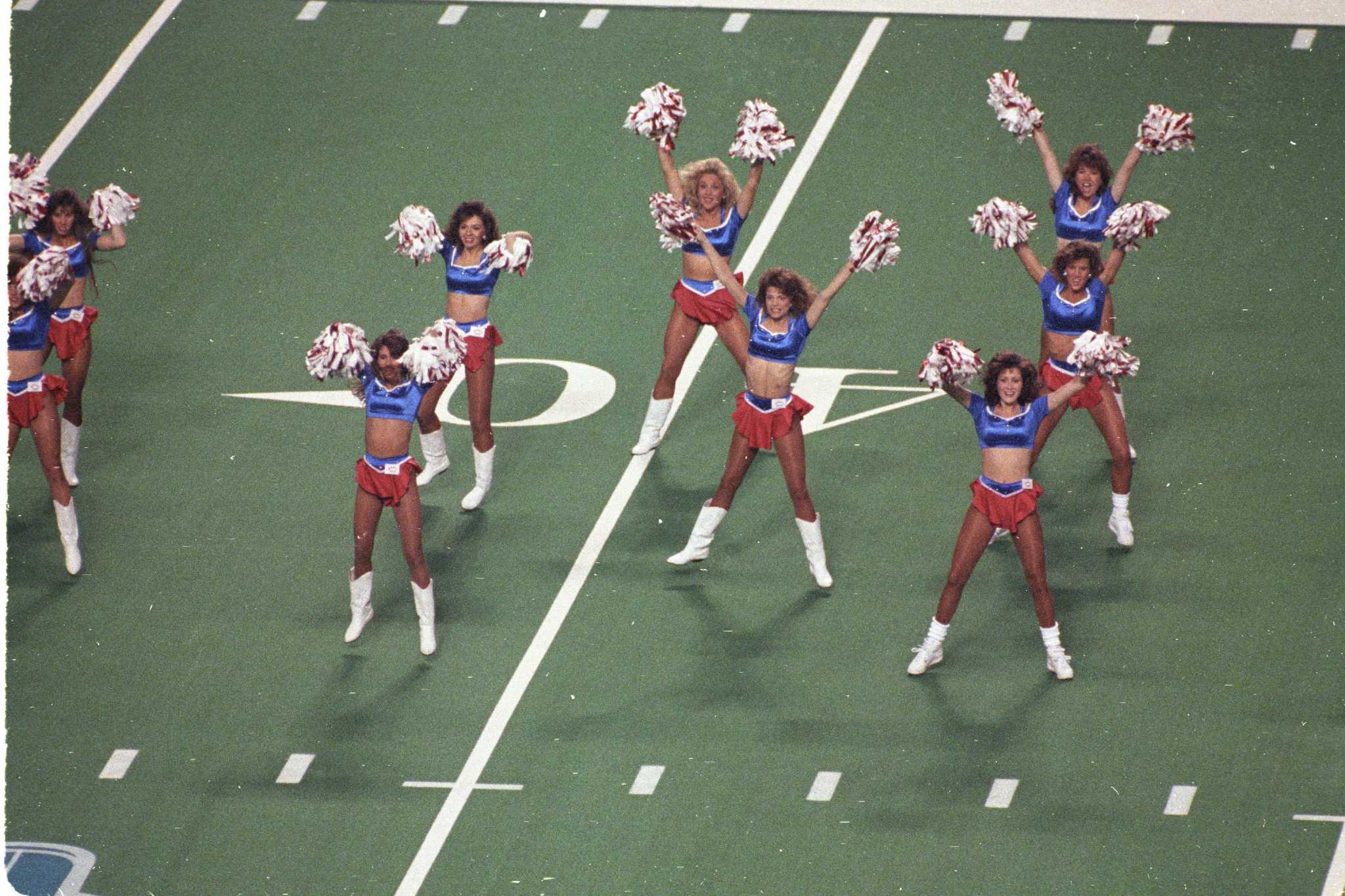 The cheerleaders of Super Bowl XLVII