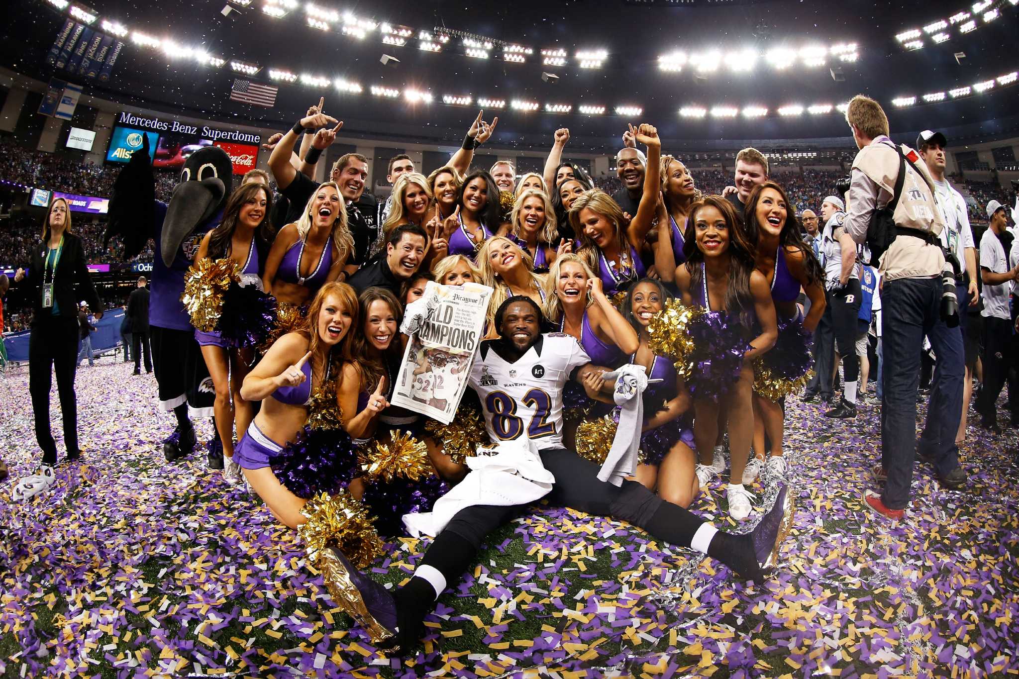 From Baltimore Ravens Cheerleader to Mrs. Robinson