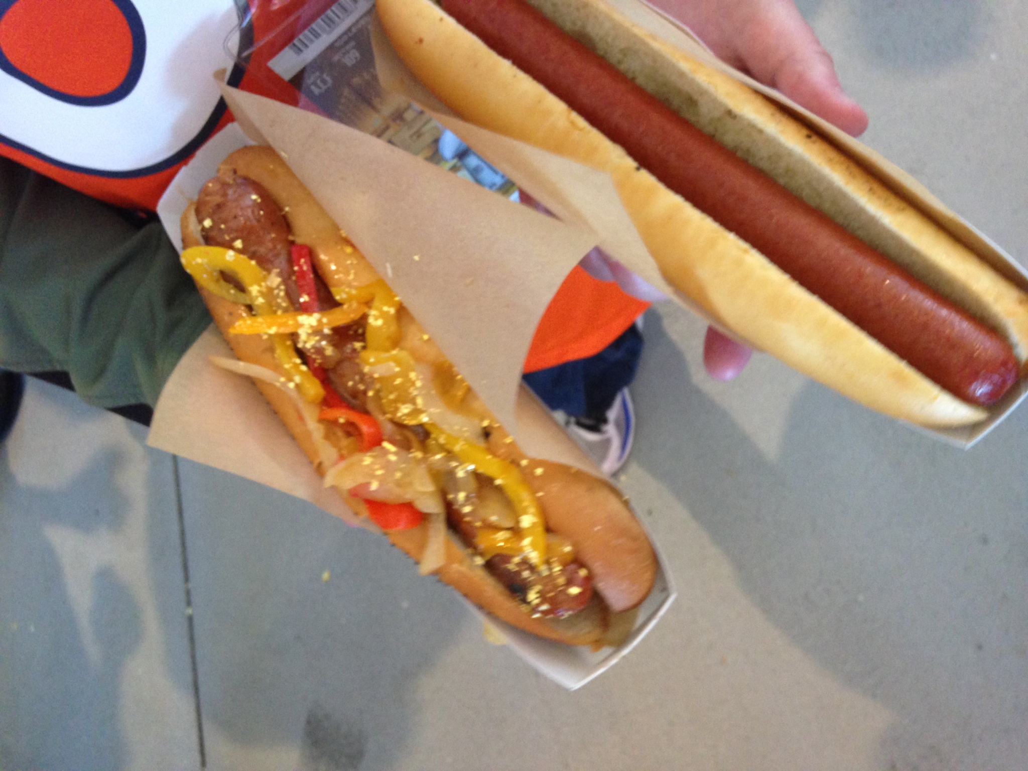 You can eat a hot dog topped with real gold at Super Bowl 50