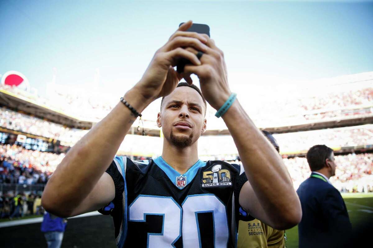 Stephen Curry will pound the drum for Panthers