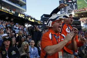 The craziest Broncos and Panthers fans at the Super Bowl