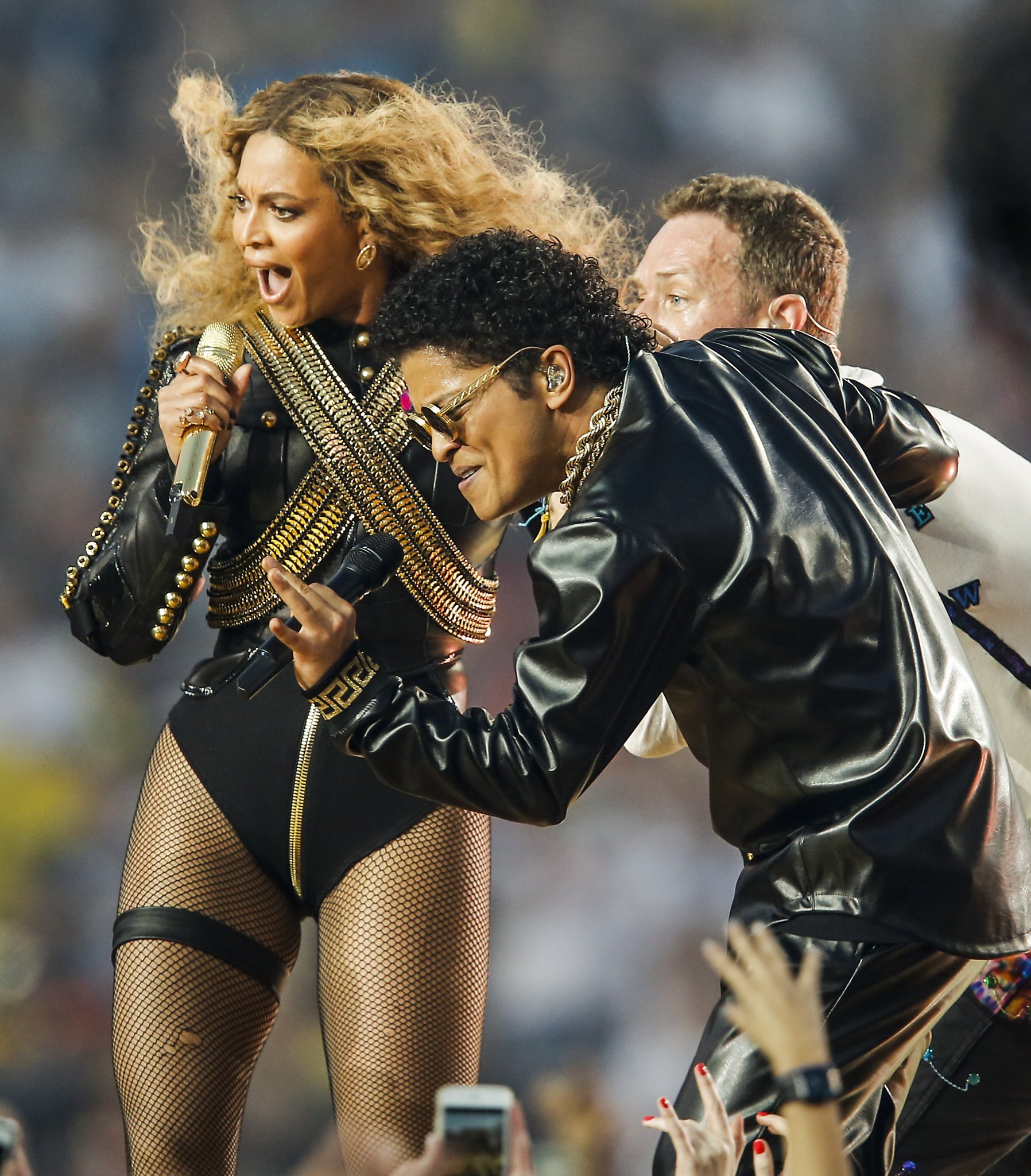 Celebs sound off on Super Bowl 50 and the halftime show.