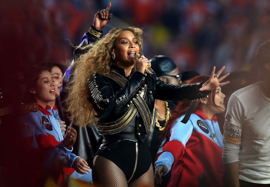 beyonce super bowl face