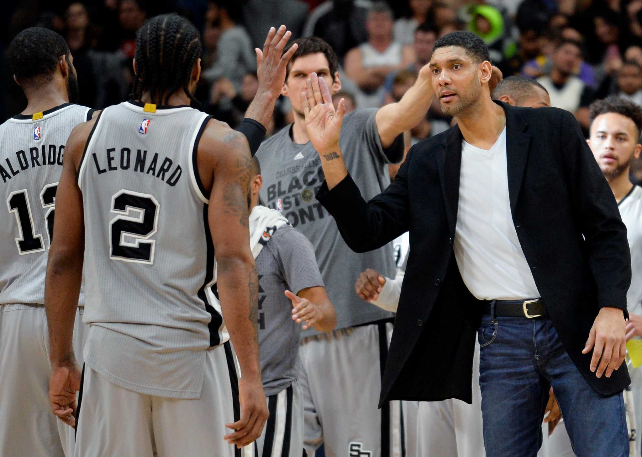 kawhi leonard and tim duncan