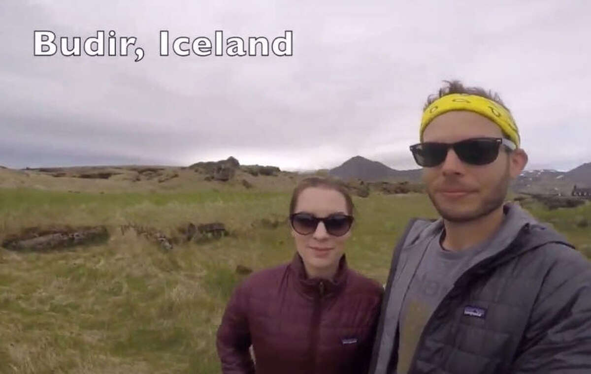 Justin Greak, who teaches math and science at Foster Elementary School in Kingwood, and his wife, Christina Greak, who works in insurance, put together a video of 360-degree selfies from two years of world travel, February 2016.