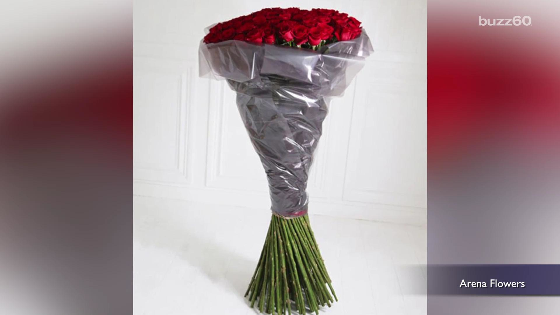Check out the world's most expensive Valentine's bouquet