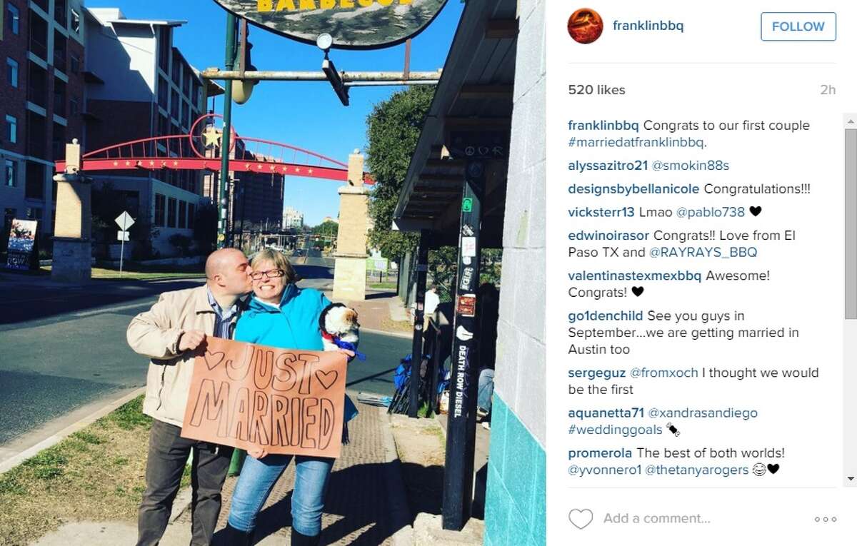 The Line At Franklin Barbecue In Austin Is So Long A Couple Got Married While Waiting