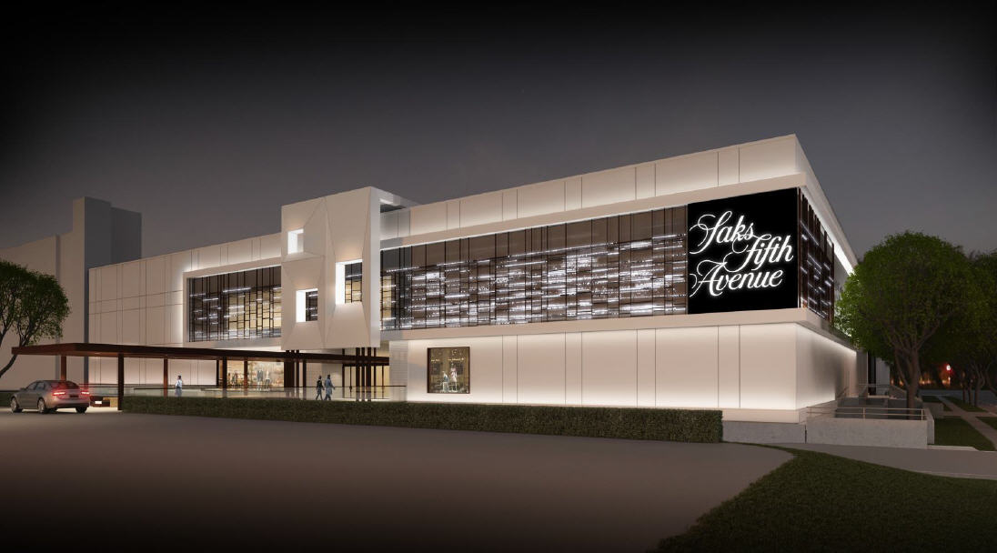 Saks Fifth Avenue unveils plans for new Galleria store - Houston Chronicle