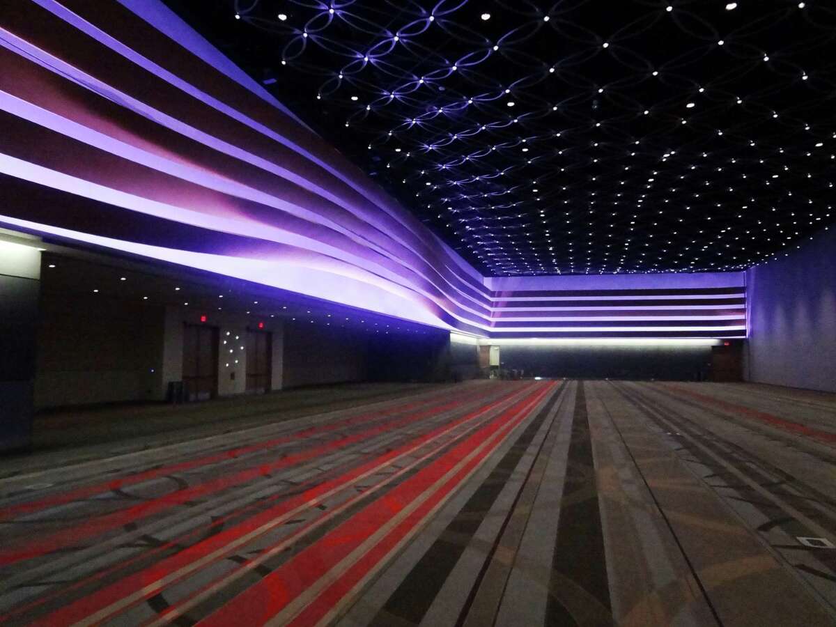 The expansion’s "Stars at Night Ballroom" is said to be the biggest ballroom in Texas. Despite some unplanned splurges, the city is on track to come in under budget on its largest-ever capital improvement project.