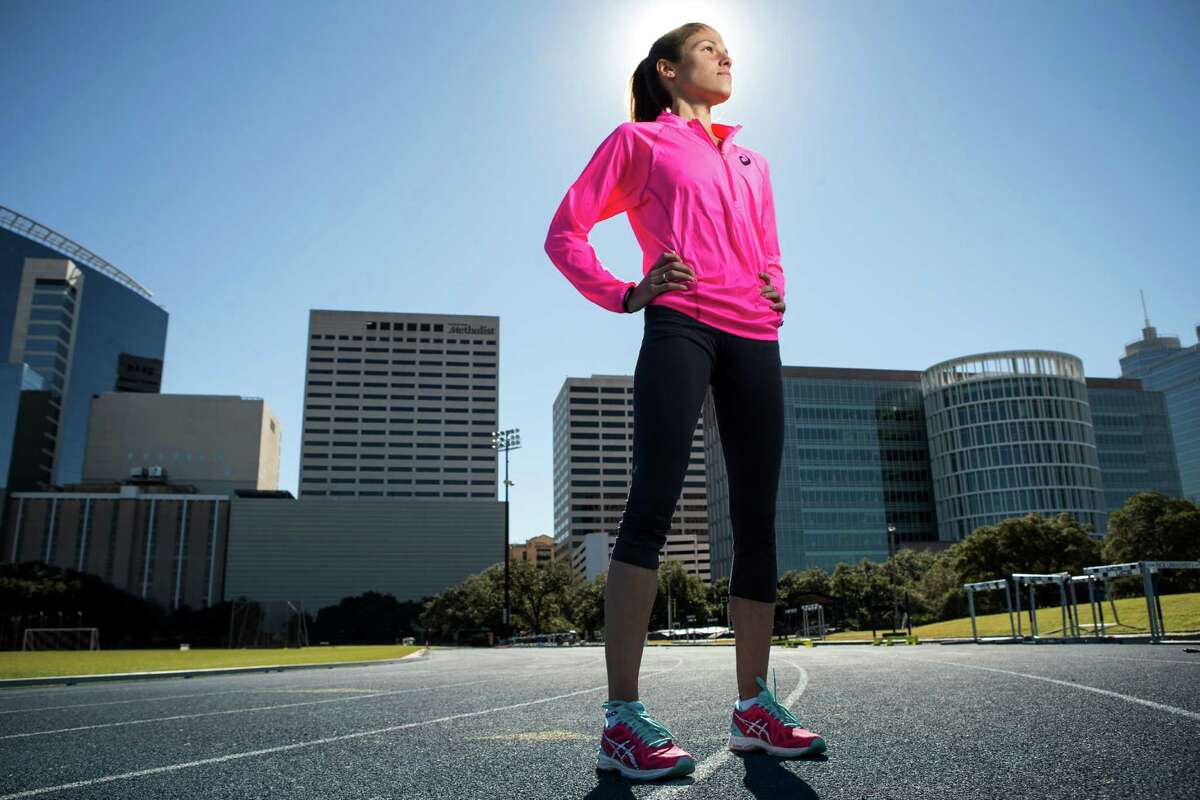 Becky Wade, a former standout runner at Rice, received a $10,000 grant from the Houston Marathon Foundation, to help with her training.