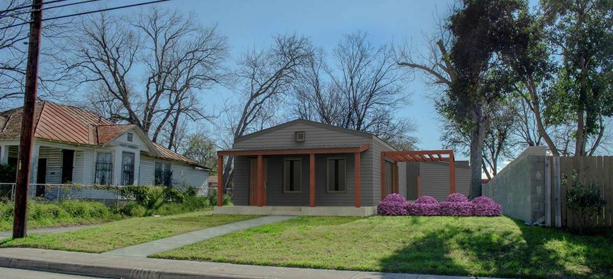 A rendering of Rising Barn's first home in San Antonio, located in Dignowity Hill on the East Side.