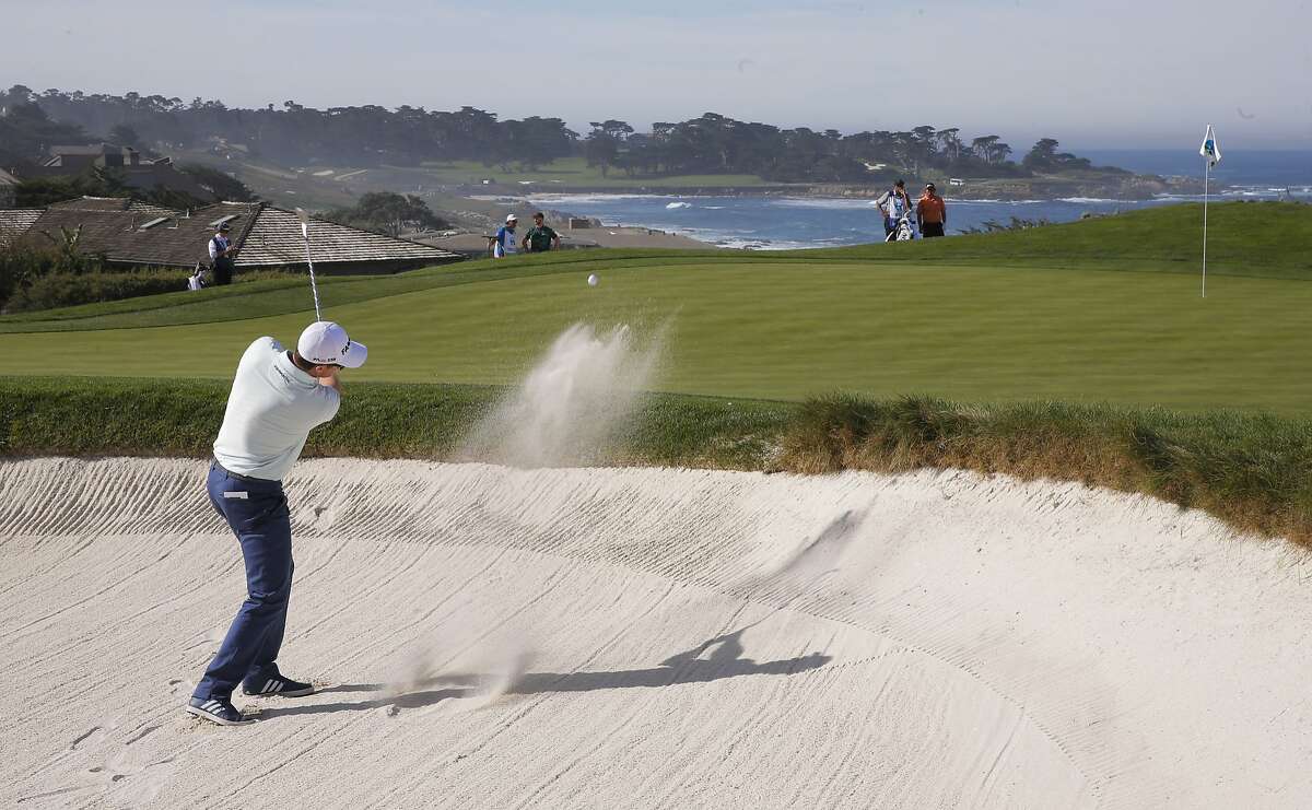 NFL - Aaron Rodgers + San Francisco Giants P Matt Cain participating in the  Pebble Beach Pro-Am!