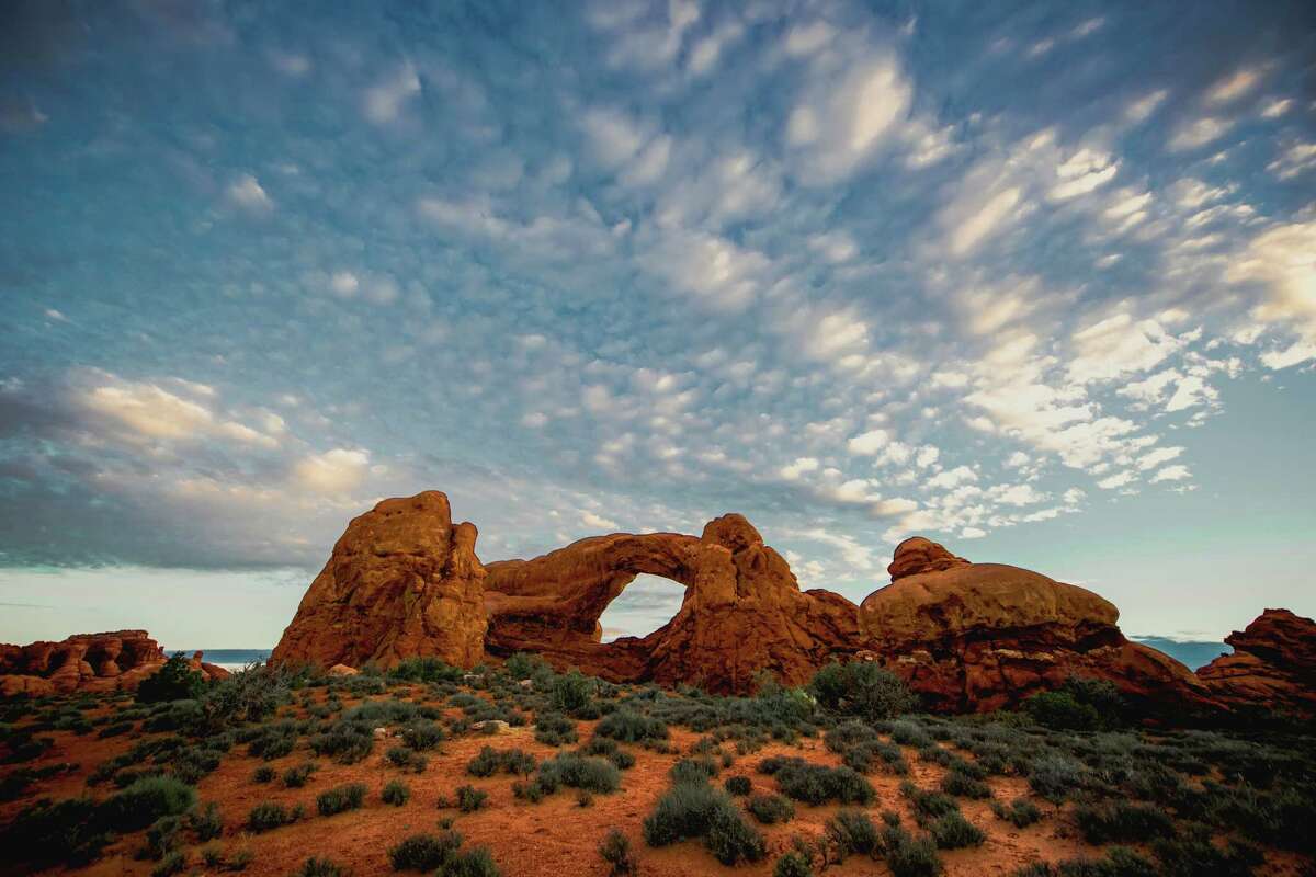 Arches National Park in Utah is home to more than 2,000 known arches. Courtesy of MacGillivray Freeman Films. Photographer: David Fortney