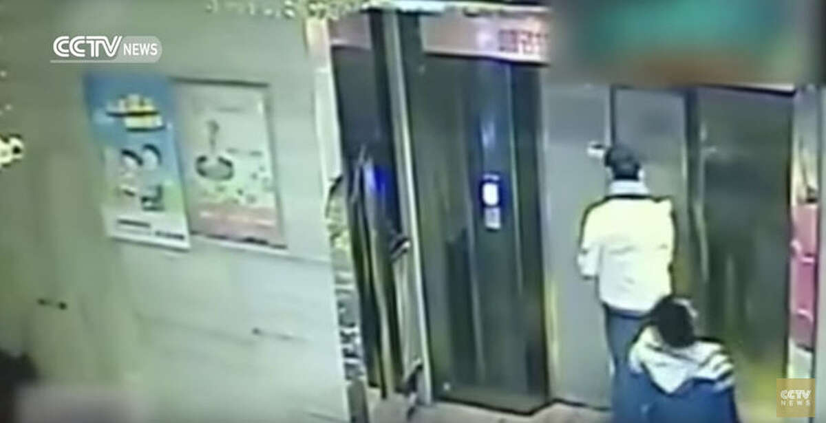 Man picks fight with elevator shaft, loses