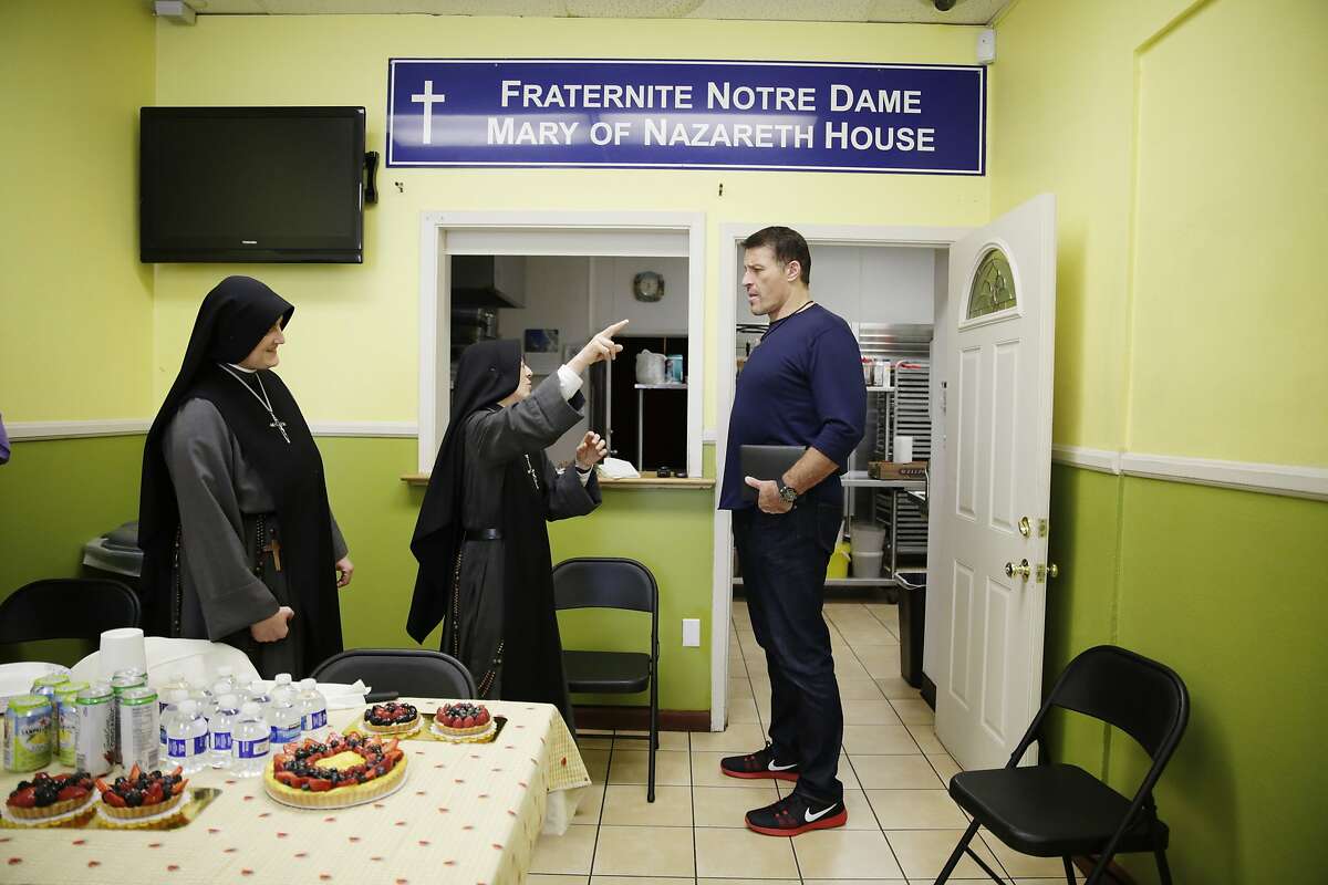 Tony Robbins buys location for SF’s homelesshelping nuns