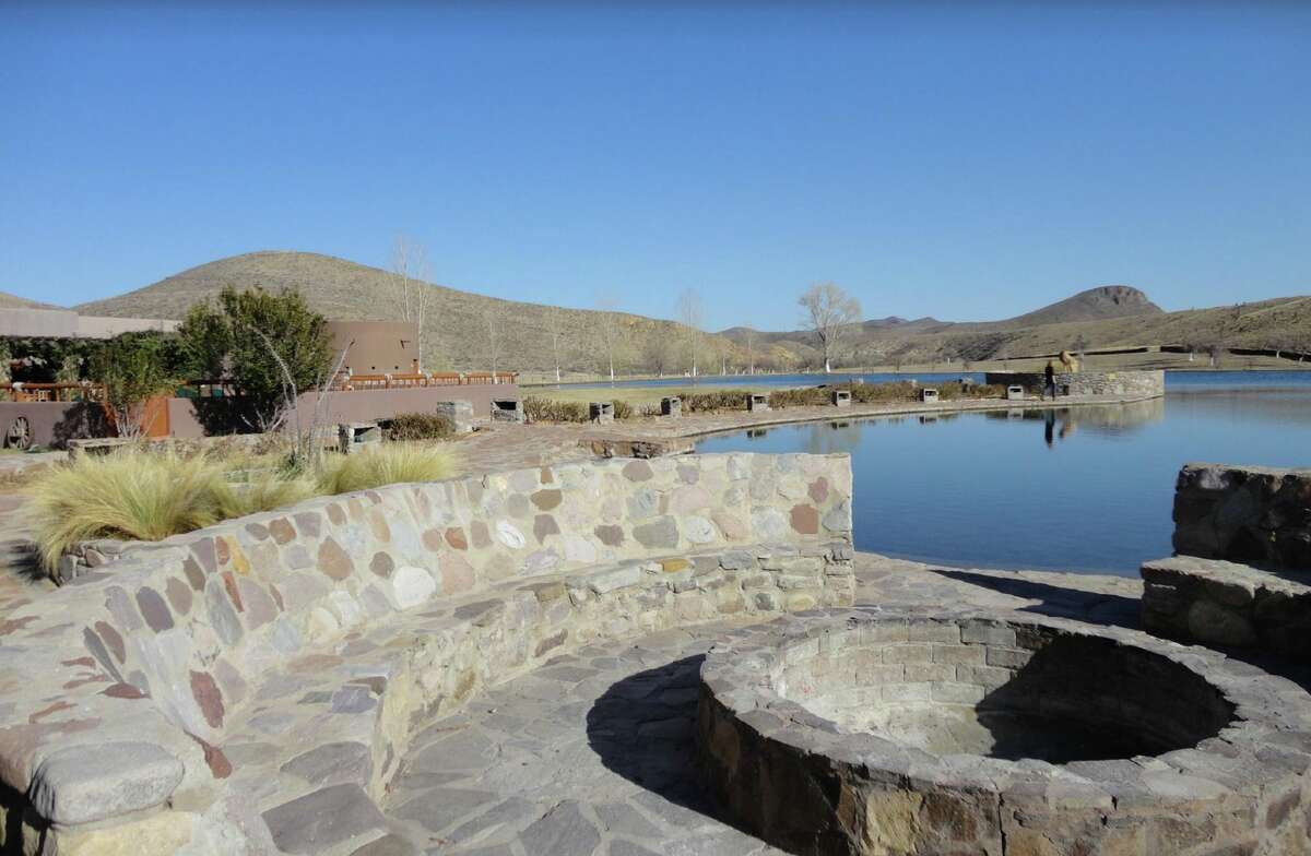 Cibolo Creek Ranch is a luxury resort located about 30 miles south of Marfa, in West Texas.