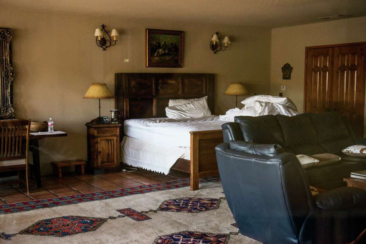 The "El Presidente" suite where Supreme Court Justice Antonin Scalia was found dead at Cibolo Creek Ranch the day following his passing at the West Texas Resort ranch that stretches over 30,000 acres, February 14 , 2016 in Shafter, Texas. Justice Scalia was 79.