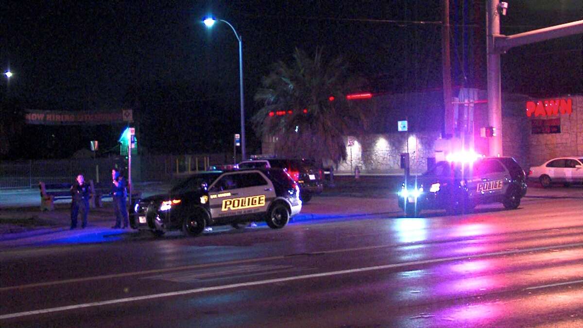 A pedestrian was critically injured Monday morning after being hit by a car on the West Side.