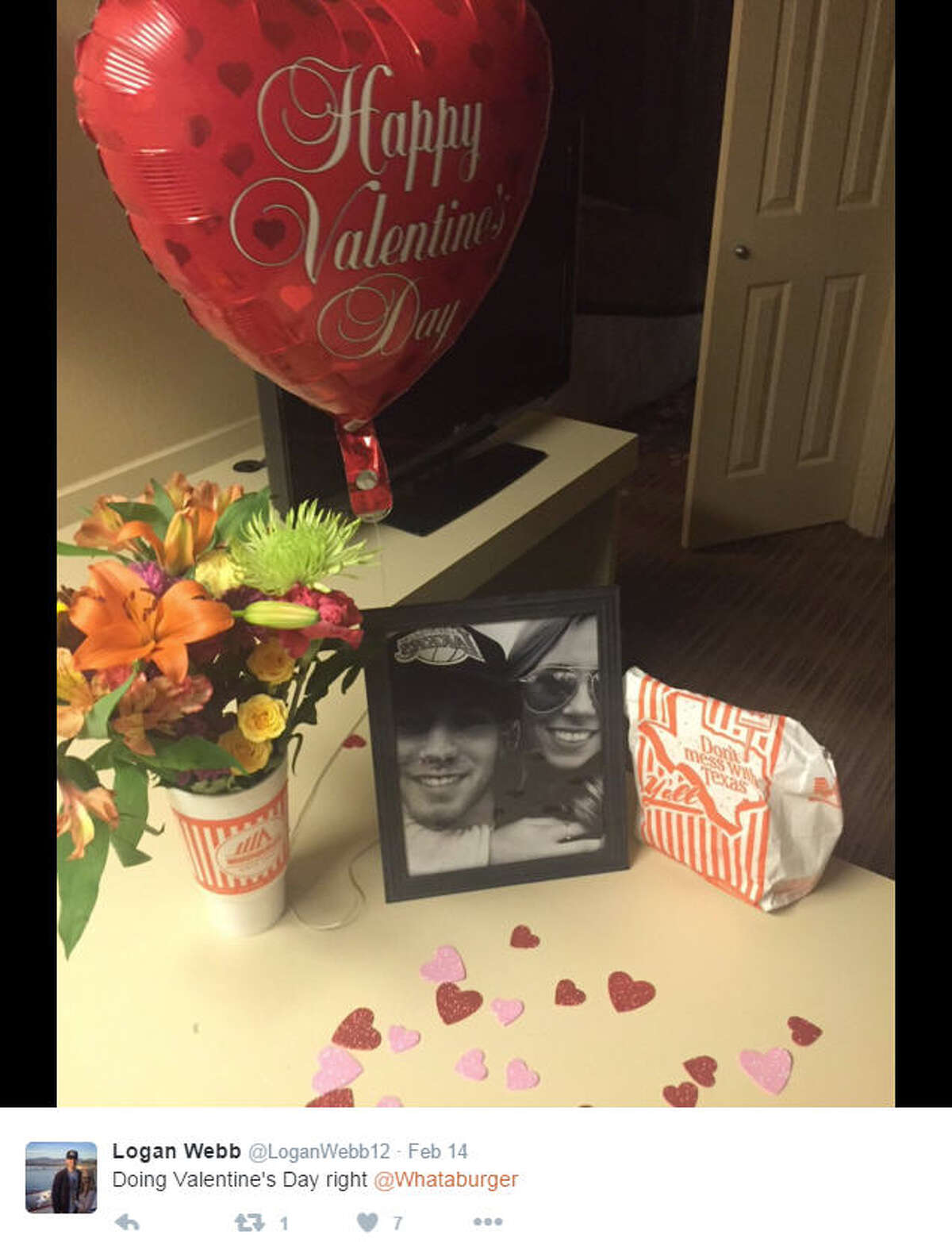 Whataburger Valentine's Day